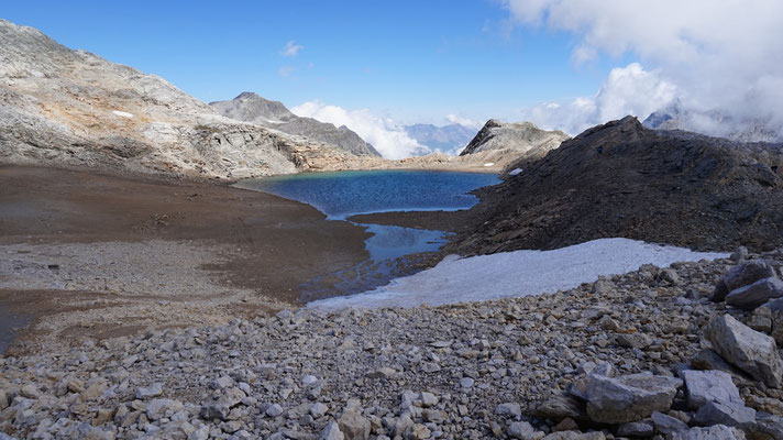 Bergsee am Col de Sommeiller