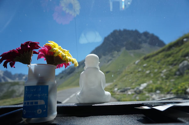 Mit FlowerPower und Buddhas Hilfe auf den Berg