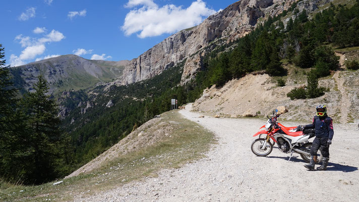Verbote vor dem Monte Jafferau