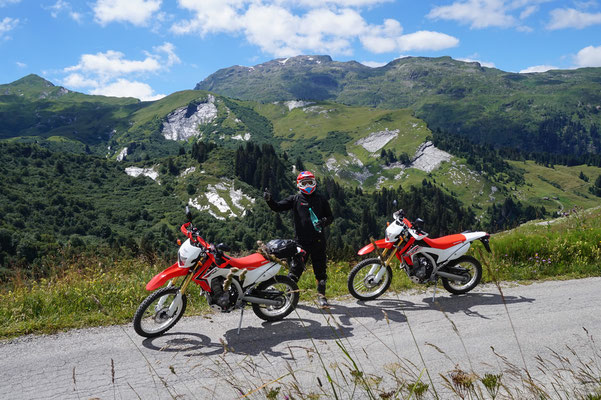Im Berg ist alles gut...Honda CRF250L !