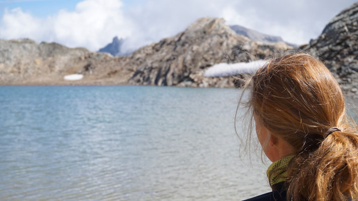 Bergsee am Col de Sommeiller