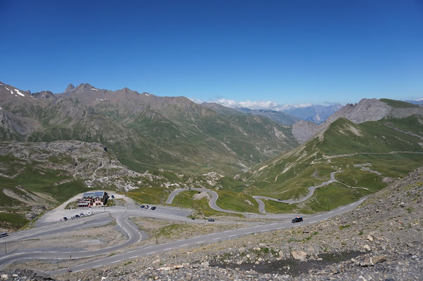 Vom Gipfel des Galibier