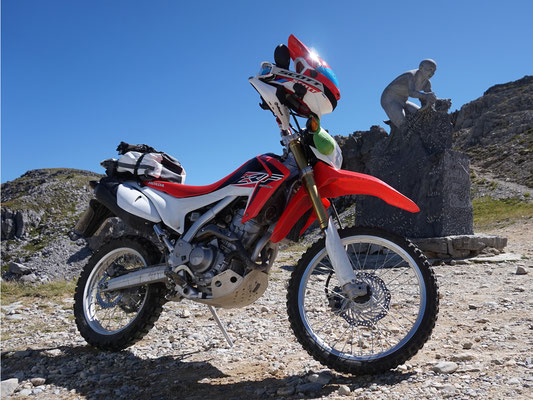 Honda CRF und Marco Pantani