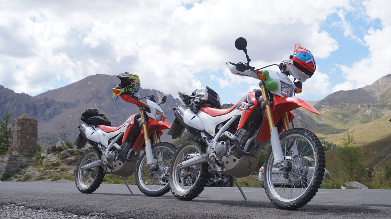 Honda CRF250L - Col de Vars